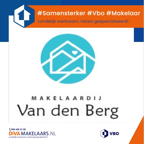 DIVA Makelaars start samenwerking met Makelaardij van den Berg uit Oud-Beijerland.